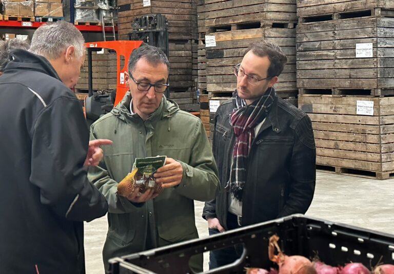 Thomas Rink auf Tour im Wahlkreis mit Cem Özdemir