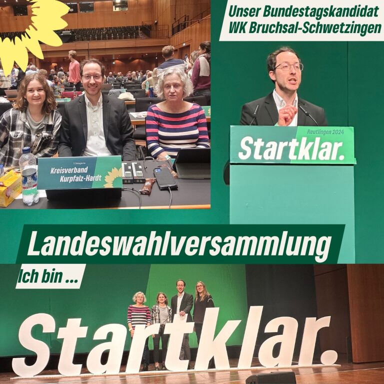 Für den Spargelwahlkreis auf der Landesliste!