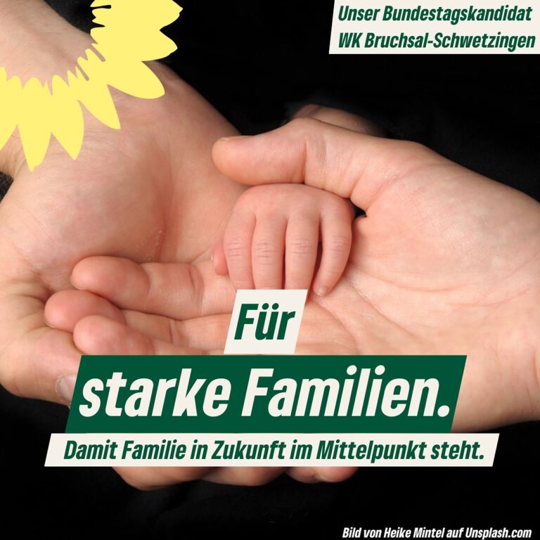 Familie im Mittelpunkt – Für eine starke Zukunft im Spargelwahlkreis!