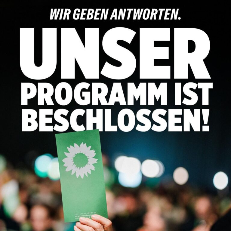 Unser Wahlprogramm steht! 