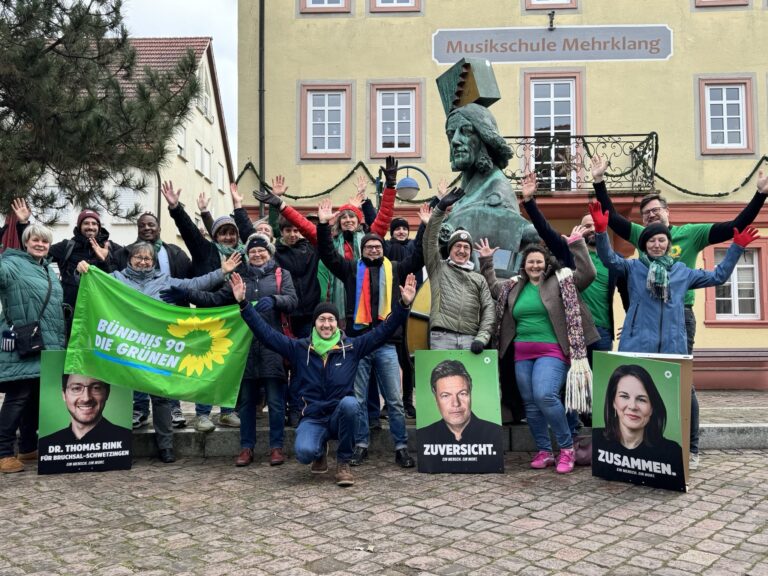 Start Bundestagswahlkampf in Bad Schönborn mit Kronau und Östringen