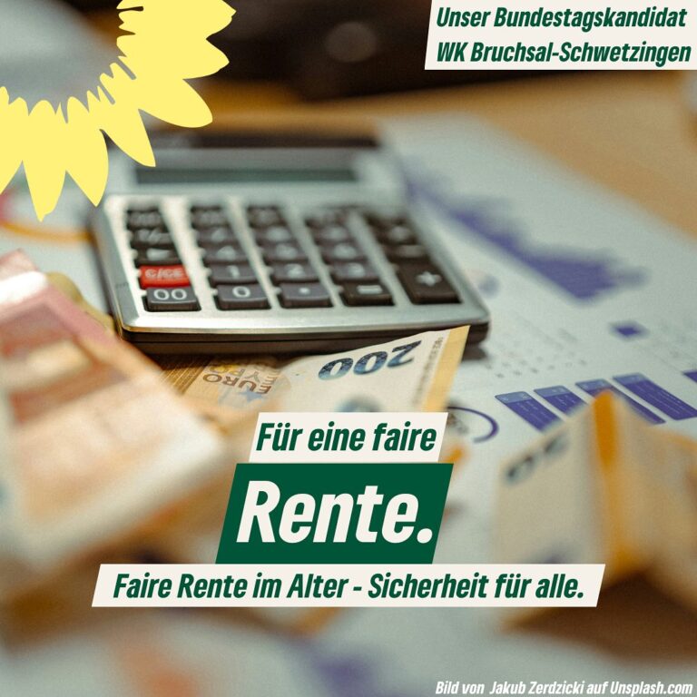 Faire Rente für alle – Sicherheit im Alter! 