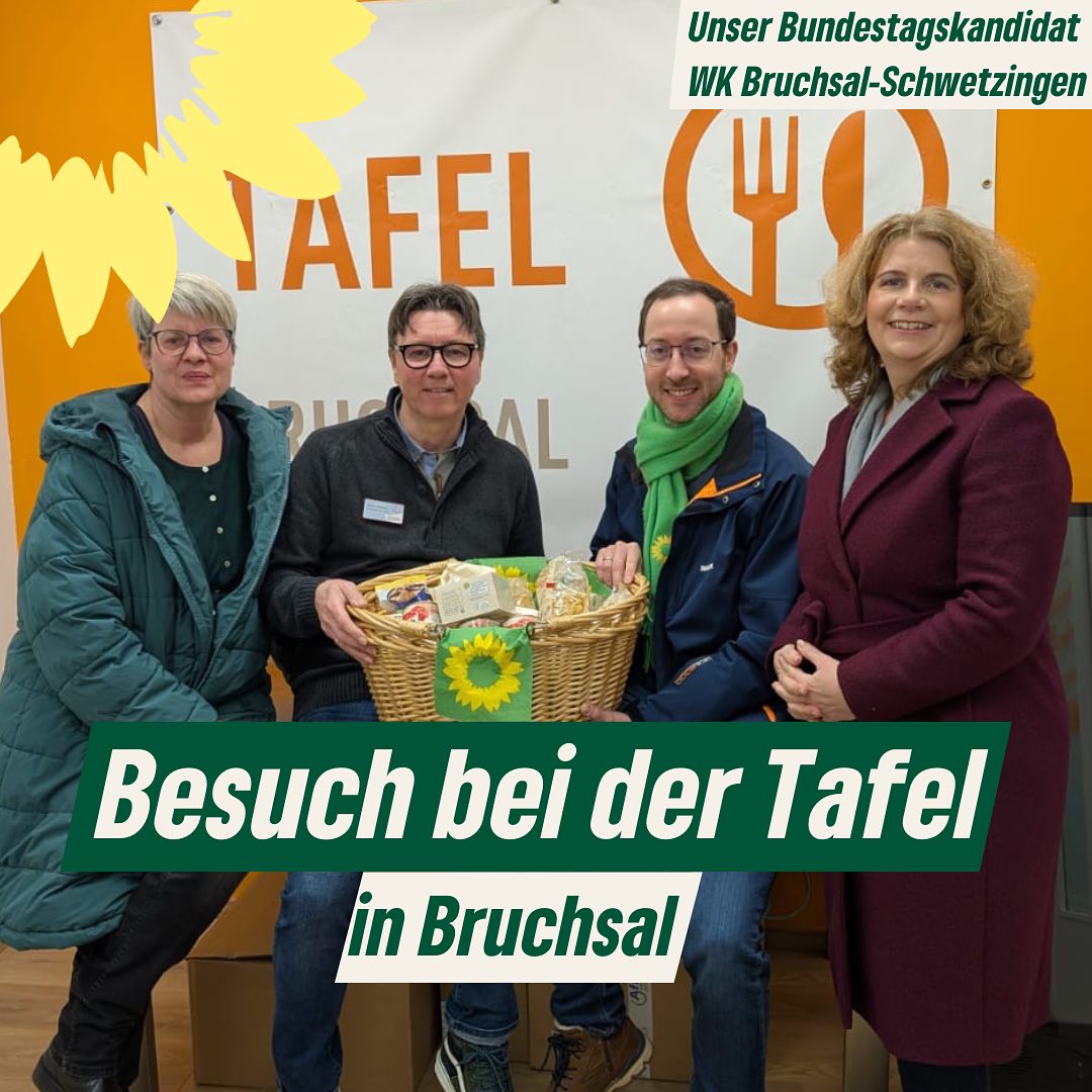 Tafel in Bruchsal