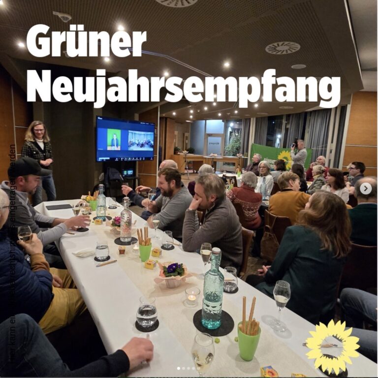 Grüner Neujahrsempfang in Hockenheim